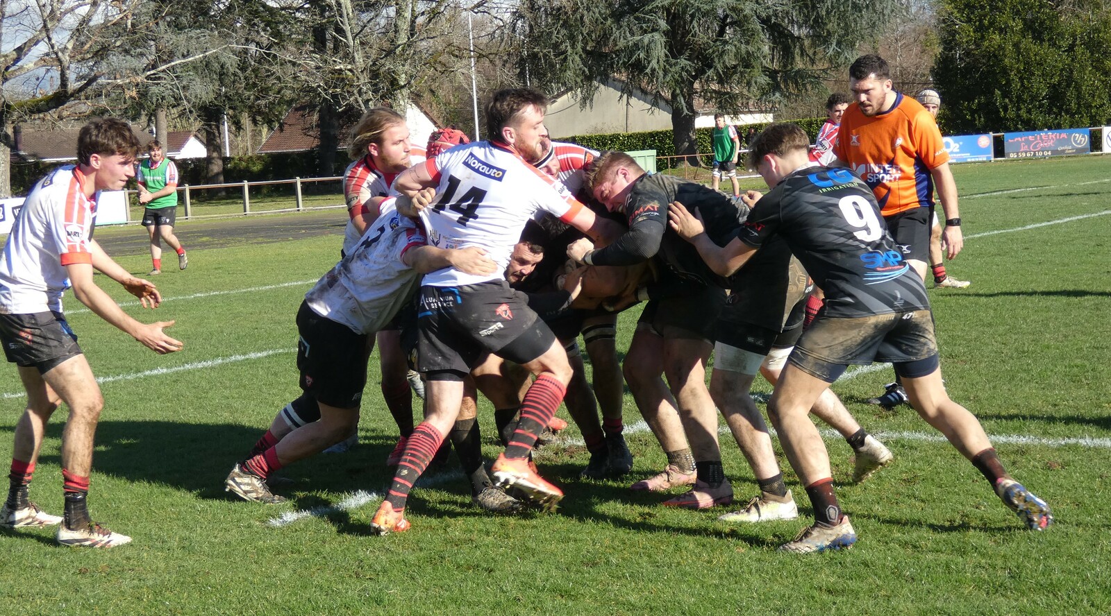 LA RESERVE DU CONFLUENT ECHOUE DEVANT ORTHEZ PAR TROP DE PRECIPITATION A LA DERNIERE SECONDE !