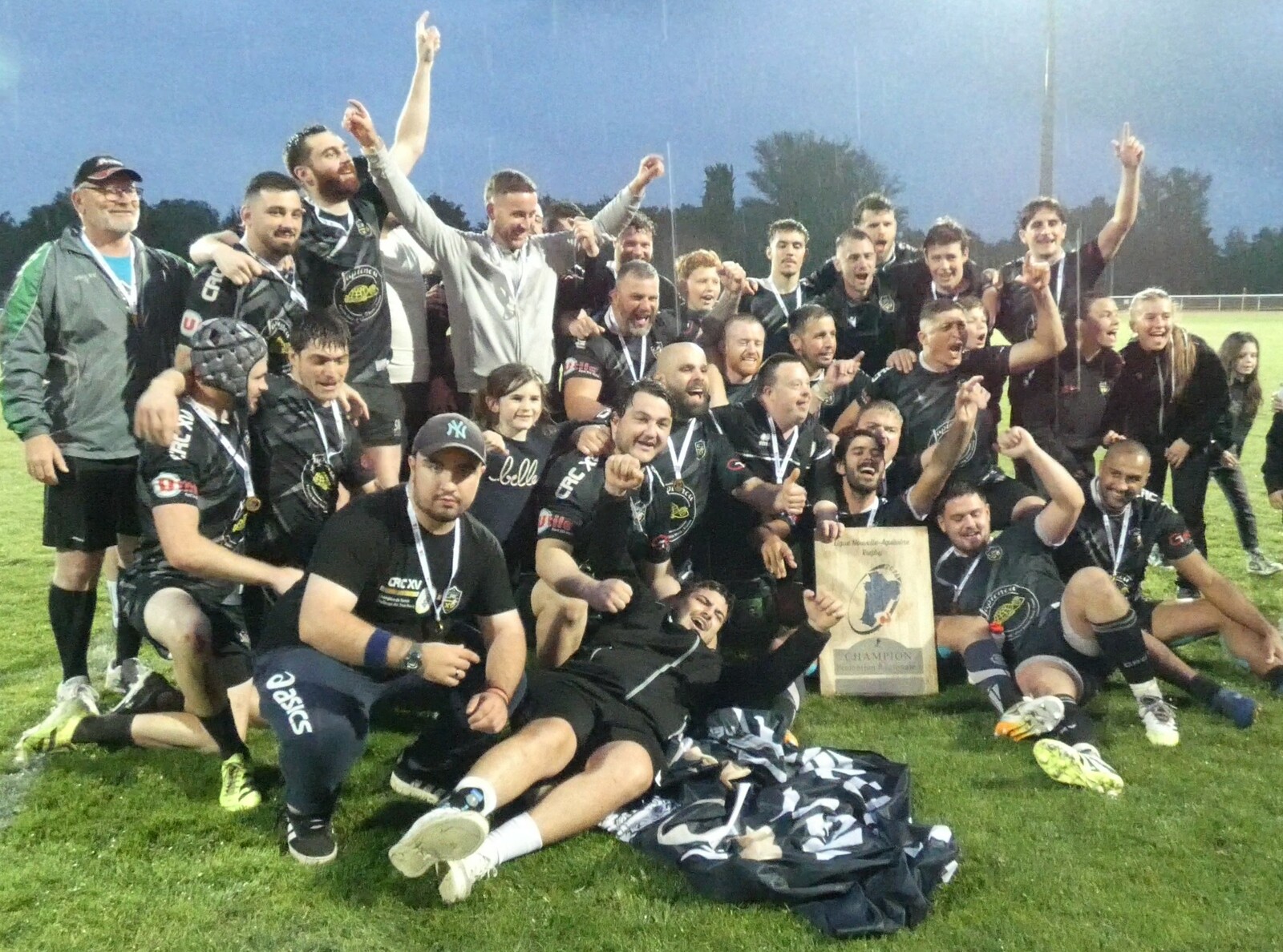 LE CONFLUENT PREMIER CLUB LOT ET GARONNAIS CHAMPION D'AQUITAINE !