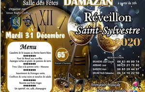 LE REVEILLON DU NOUVEL AN A DAMAZAN EST ANNULE