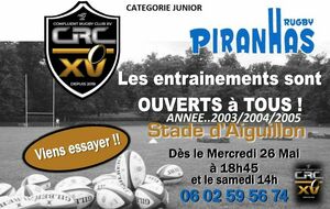 JUNIORS : DE L'ENERGIE A REVENDRE  !