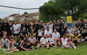 BEAU SUCCES POUR LE PREMIER TOURNOI DE RUGBY A 5 DU CRC XV !
