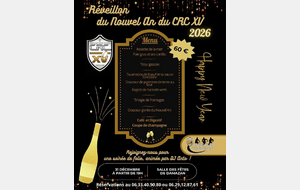 REVEILLON DE L'AN AVEC L'AMICALE DES JOUEURS