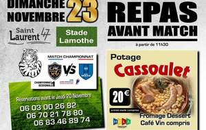 REPAS DU RUGBY 23.11.2025
