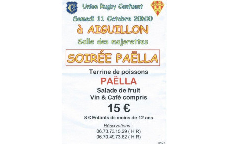 PAELLA DU RUGBY