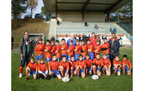 EQUIPE MOINS DE 11 PIRANHAS AGF SCA USPL 2012/2013 