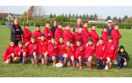 EQUIPE MOINS DE 13 PIRANHAS AGF SCA USPL 2012/2013