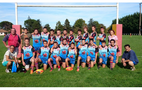 EQUIPE CADETS PIRANHAS 2014/2015